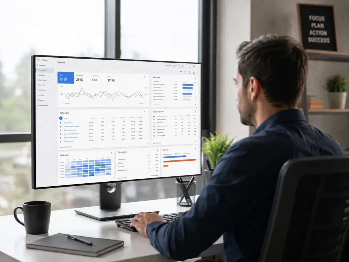 Google Ads y SEM para campañas comerciales para empresas en Chile