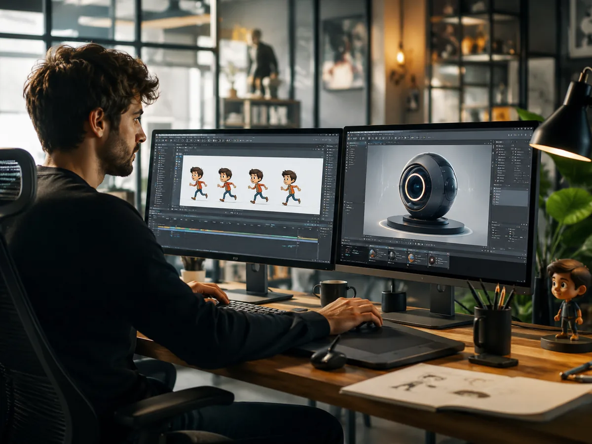 Animación 2D y 3D